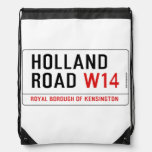 Holland Road  Drawstring Backpack