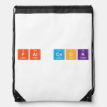 Fat Cock  Drawstring Backpack