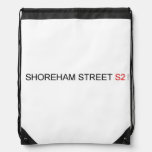 SHOREHAM STREET  Drawstring Backpack