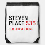 Steven Place  Drawstring Backpack