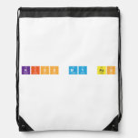 kiss my ass  Drawstring Backpack