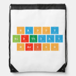 Happy
 Birthday
 Harish  Drawstring Backpack