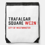 Trafalgar square  Drawstring Backpack