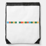 science experiments
   Drawstring Backpack