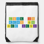 Love Is
 Manis asin
 Asem ketek  Drawstring Backpack