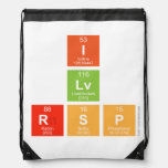 I
 Lv
 Rsp  Drawstring Backpack