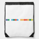 Beth Merry Christmas  Drawstring Backpack
