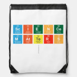 Science
 Matters
   Drawstring Backpack