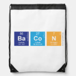 BaCoN  Drawstring Backpack