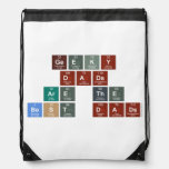 Geeky
 Dads
 Are the
 Best Dads  Drawstring Backpack