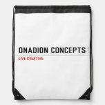 Onadion Concepts  Drawstring Backpack