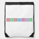 Sangria  Drawstring Backpack
