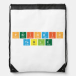 Periodic
 Table  Drawstring Backpack