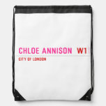 Chloe annison   Drawstring Backpack