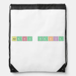 amany wakid  Drawstring Backpack