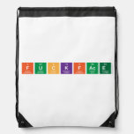 Fuckface  Drawstring Backpack