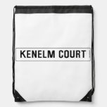 Kenelm Court  Drawstring Backpack