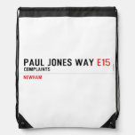 Paul Jones Way  Drawstring Backpack