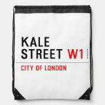 Kale Street  Drawstring Backpack