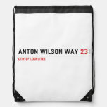 Anton Wilson Way  Drawstring Backpack