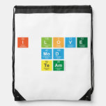 I love
 Mod
 Team  Drawstring Backpack