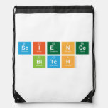 science
 bitch  Drawstring Backpack