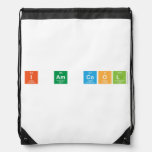 i am cool  Drawstring Backpack