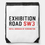 exhibition ROAD  Drawstring Backpack