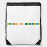 Success is elemental  Drawstring Backpack