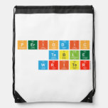 Periodic
 Table
 Writer  Drawstring Backpack