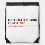 Broadwater Farm Estate  Drawstring Backpack