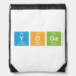 yoga  Drawstring Backpack