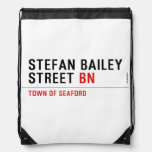 Stefan Bailey Street  Drawstring Backpack