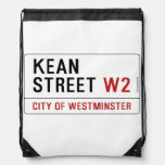 KEAN street  Drawstring Backpack
