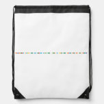 Chemistry states the more energy you put  into a bond,the harder it is to break.  Drawstring Backpack