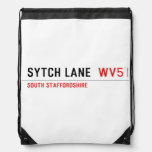 sytch lane   Drawstring Backpack