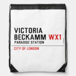 Victoria  Beckamm  Drawstring Backpack