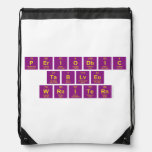 Periodic
 Table
 Writer  Drawstring Backpack