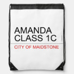 AMANDA class 1C  Drawstring Backpack