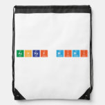 ACHRAF MIMI  Drawstring Backpack