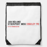 Jan Boland Stockport MDU  Drawstring Backpack