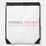 istanbul  Drawstring Backpack