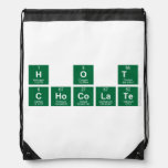 H O T
 CHOCOLATE  Drawstring Backpack