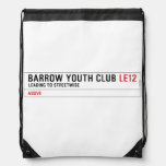 BARROW YOUTH CLUB  Drawstring Backpack