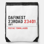 Dafinest 23road  Drawstring Backpack