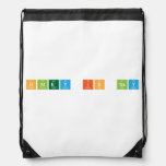 Haley is gay  Drawstring Backpack