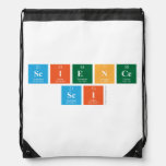 science
 sci  Drawstring Backpack