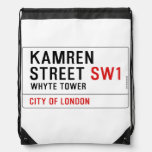 Kamren  Street  Drawstring Backpack