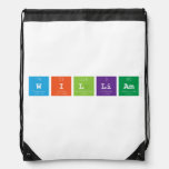 william  Drawstring Backpack