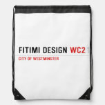 FitiMi Design  Drawstring Backpack